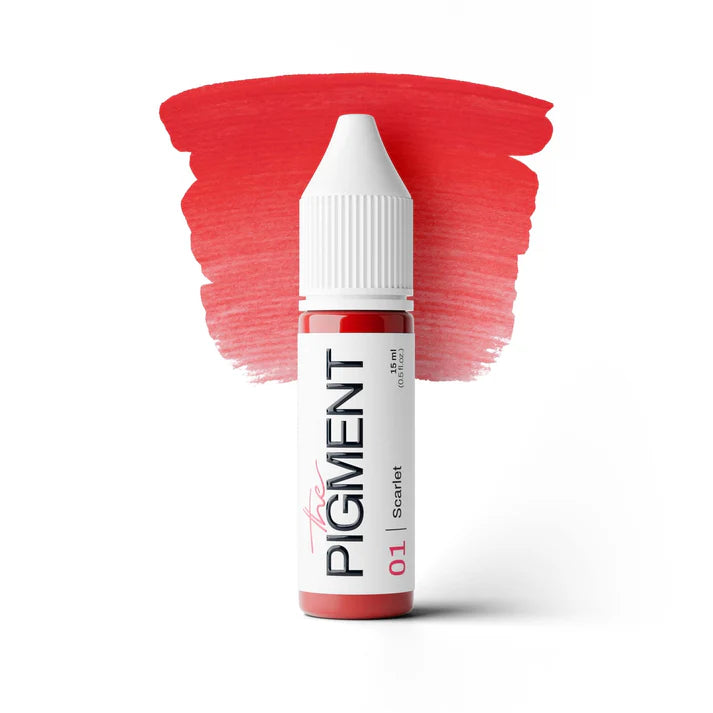 The Pigment 01 Scarlet pigment za usne naslovna – 15ml