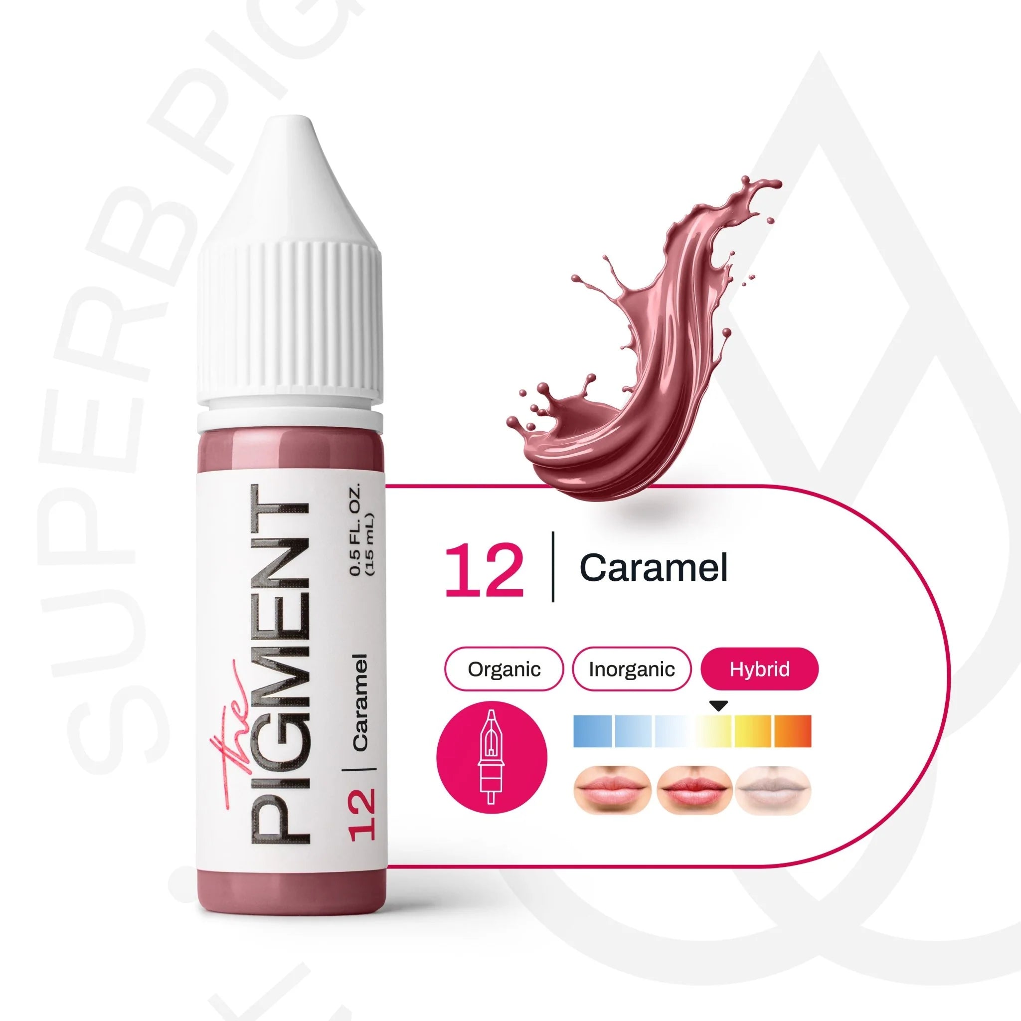 The Pigment 12 Caramel – neutralno-topli ton