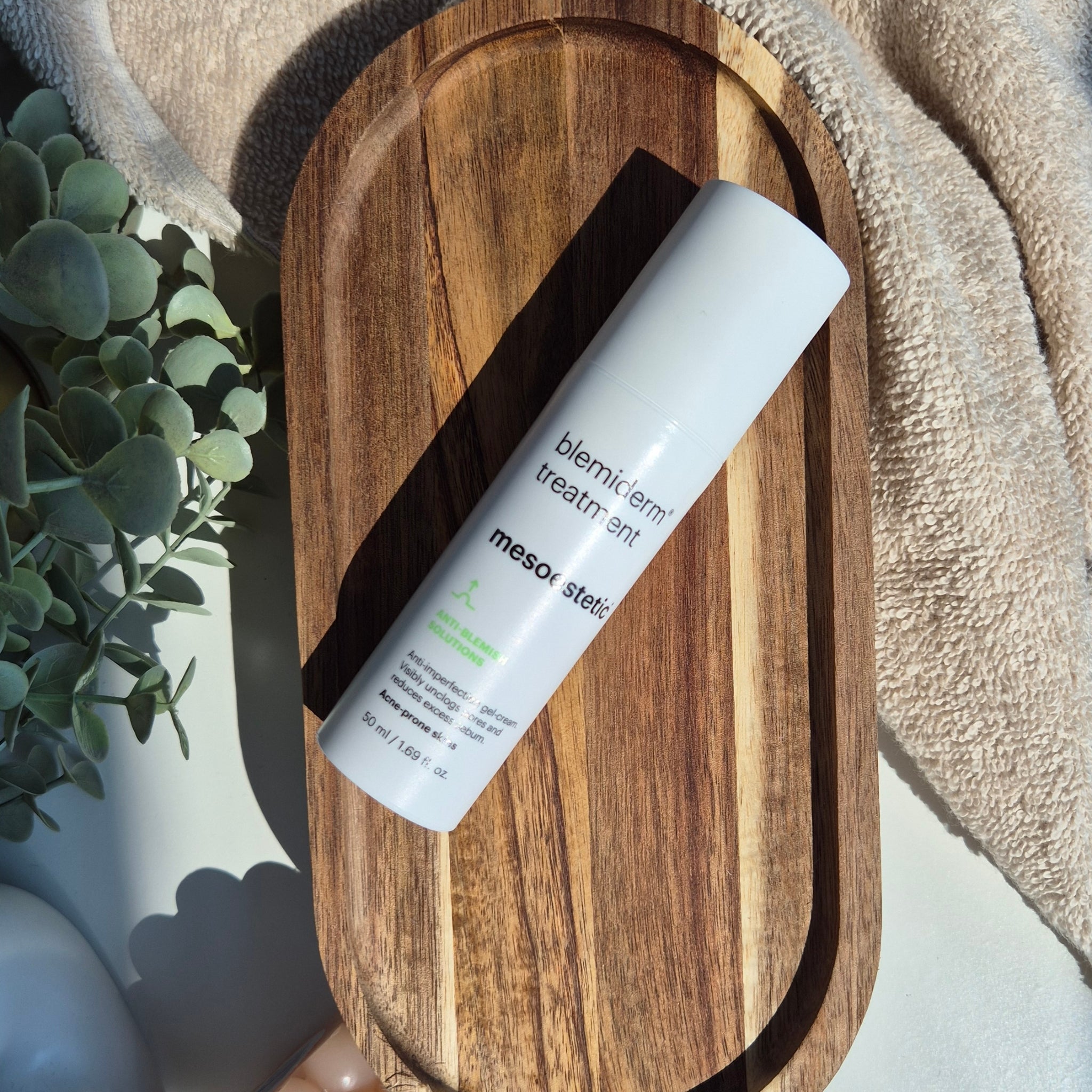 Mesoestetic routine for acne and pimples