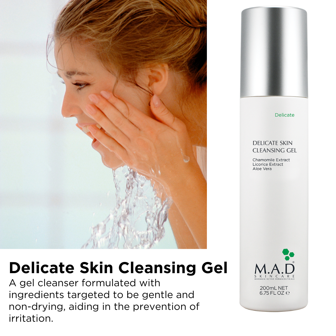 M.A.D Delicate Skin Cleansing Gel 200 ml