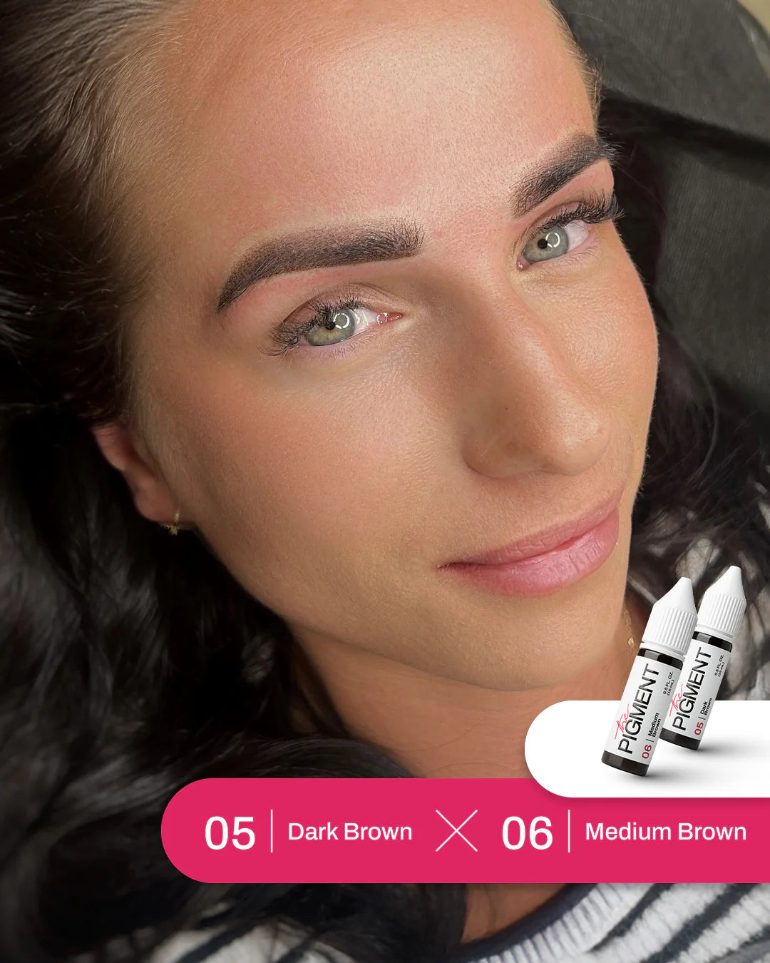 05 Dark Brown pigment – elegantan izgled obrva