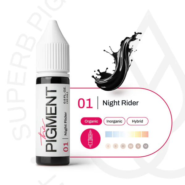 Profesionalni pigment za eyeliner 01 Night Rider – The Pigment Hrvatska