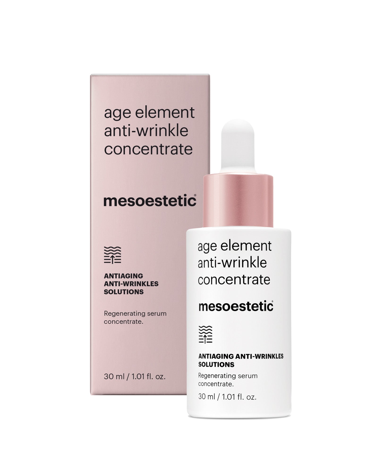 Mesoestetic routine for wrinkles and anti-ageing care