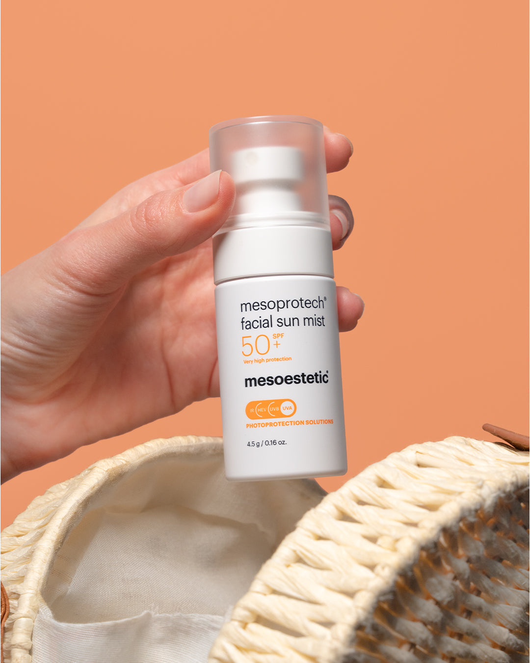 mesoprotech® Facial Sun Mist SPF50 – protective anti-aging SPF spray for the face