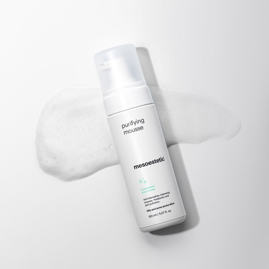 Mesoestetic routine for acne and pimples