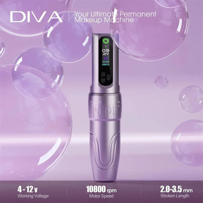 POPU DIVA uređaj za sjenčanje obrva i usana s radnim naponom do 12V