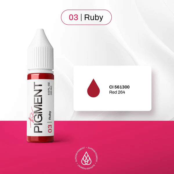 Profesionalni pigment za usne 03 Ruby – The Pigment Hrvatska