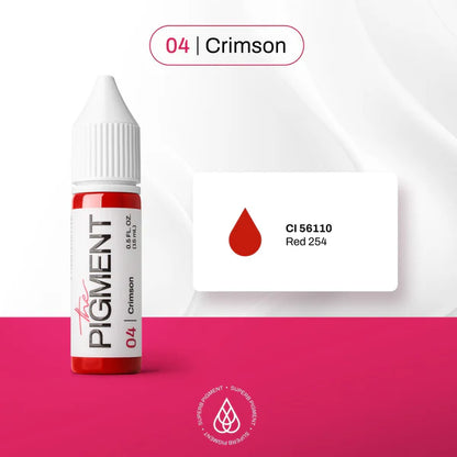 Profesionalni pigment za usne 04 Crimson – The Pigment Hrvatska
