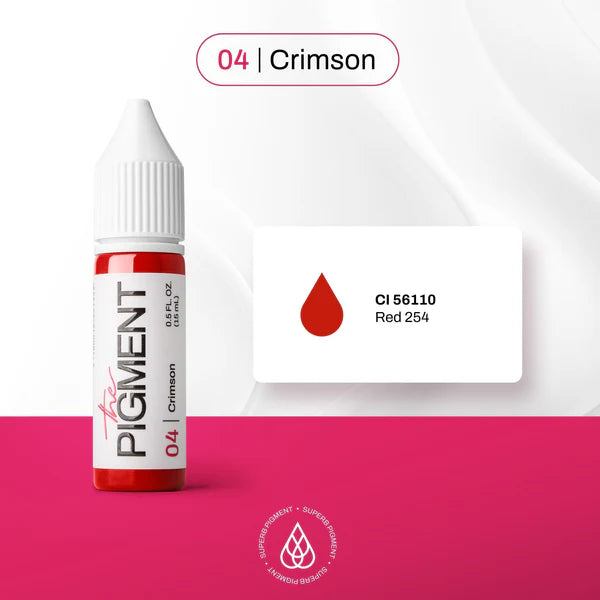 Profesionalni pigment za usne 04 Crimson – The Pigment Hrvatska