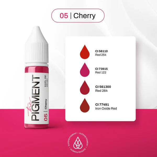 Profesionalni pigment za usne 05 Cherry – The Pigment Hrvatska