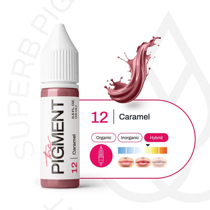 The Pigment 12 Caramel – neutralno-topli ton