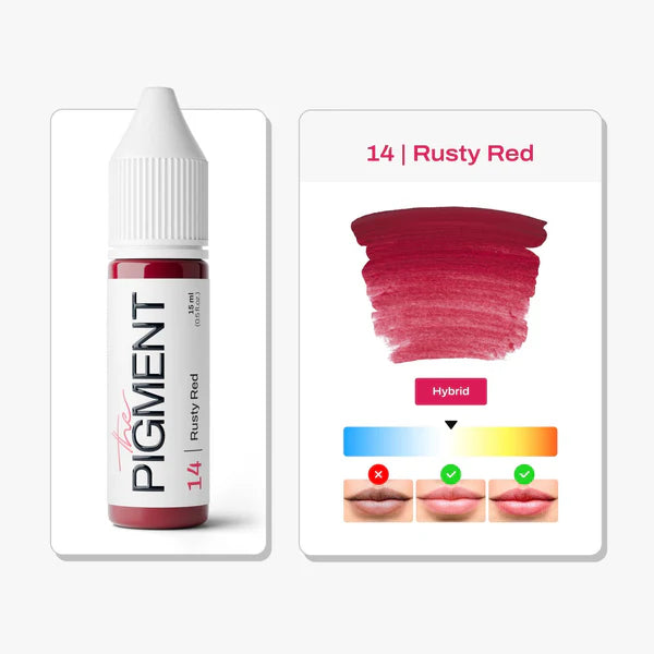 14 RUSTY RED - 15ML