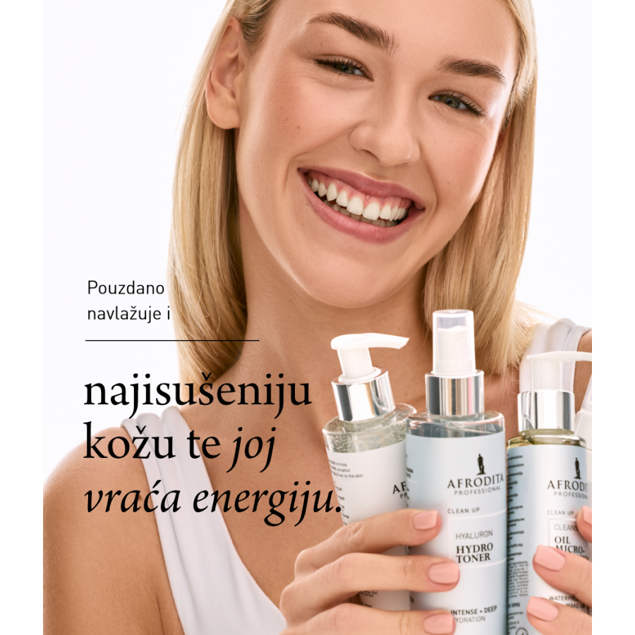 AFRODITA CLEAN UP HYDRO TONIK HYALURON (190ml)