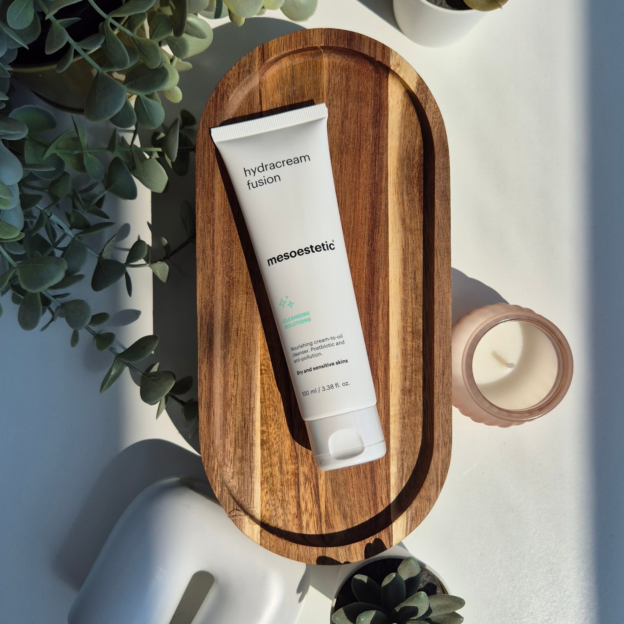 mesoestetic hydracream fusion-balm for cleansing the face and removing make-up