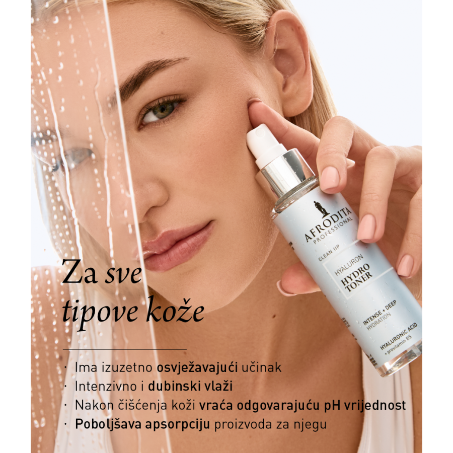 AFRODITA CLEAN UP HYDRO TONIK HYALURON (190ml)