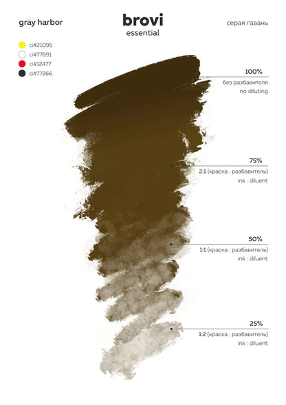 Gray Harbor – hladni ton pigmenta za PMU obrva