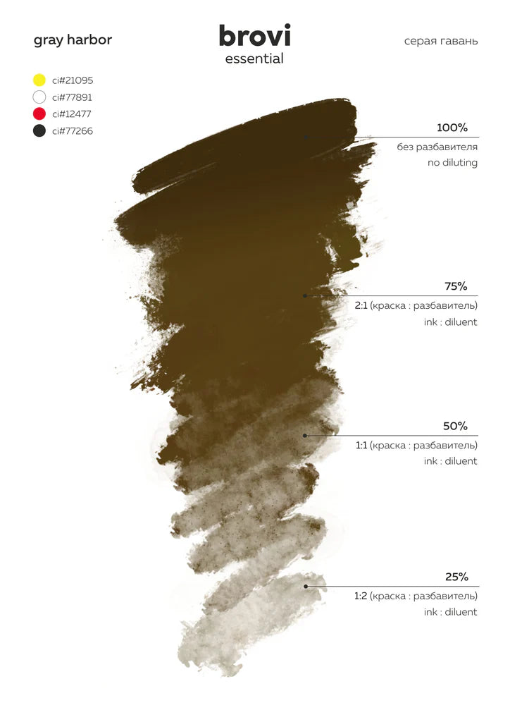 Gray Harbor – hladni ton pigmenta za PMU obrva