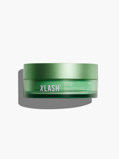 XLASH Calming Eye Gels pakiranje s naglaskom na sastojke
