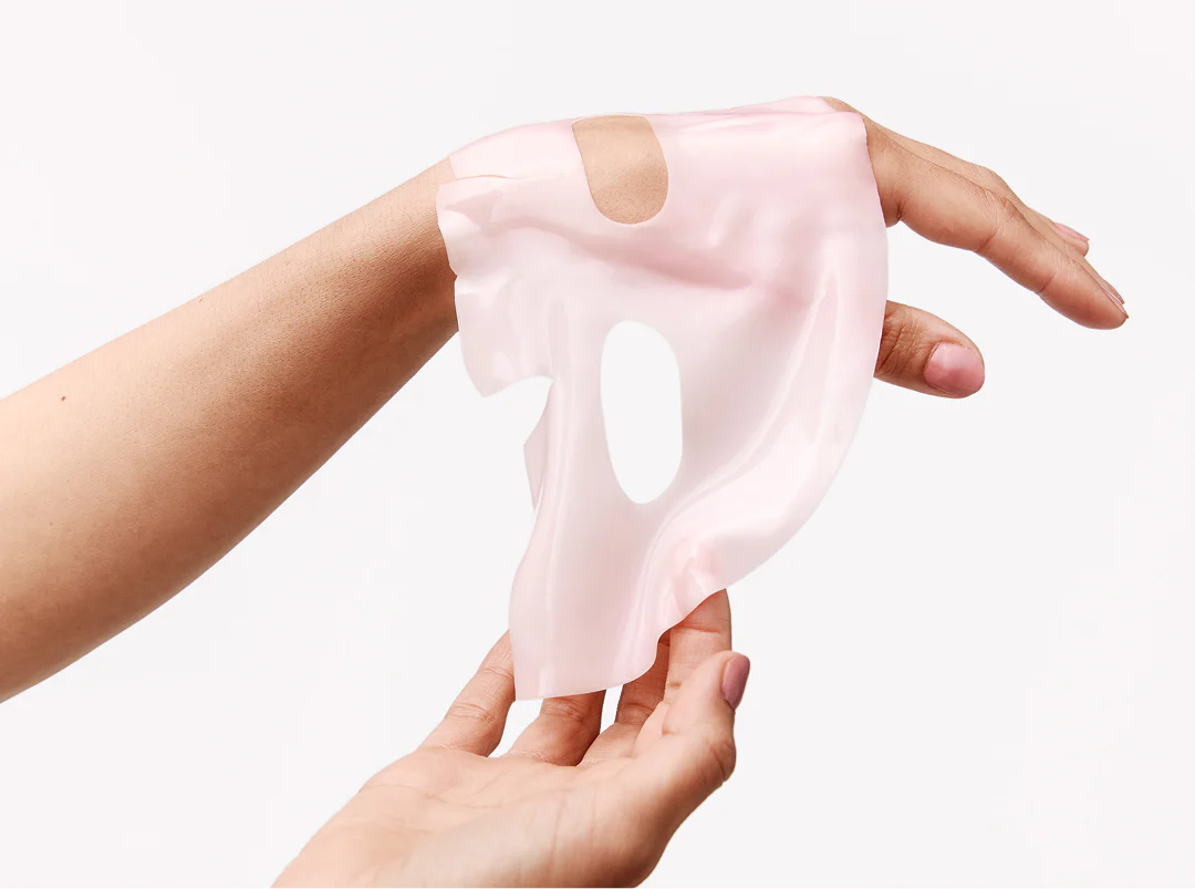 Detaljan prikaz XLASH hidrogel teksture maske