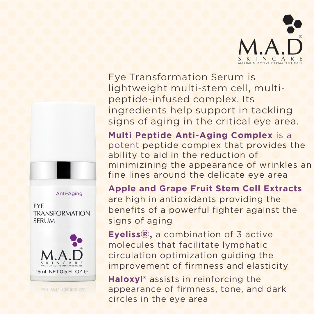 M.A.D Anti Wrinkle Eye Treatment Serum 15 ml