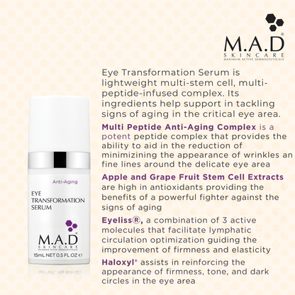 M.A.D Anti Wrinkle Eye Treatment Serum 15 ml