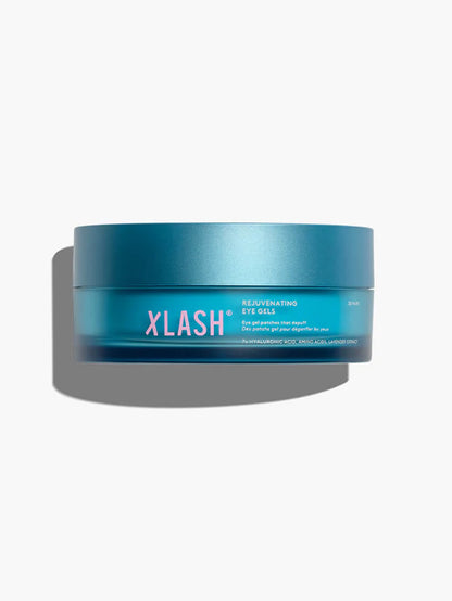 XLASH Rejuvenating Eye Gels pakiranje proizvoda na bijeloj pozadini