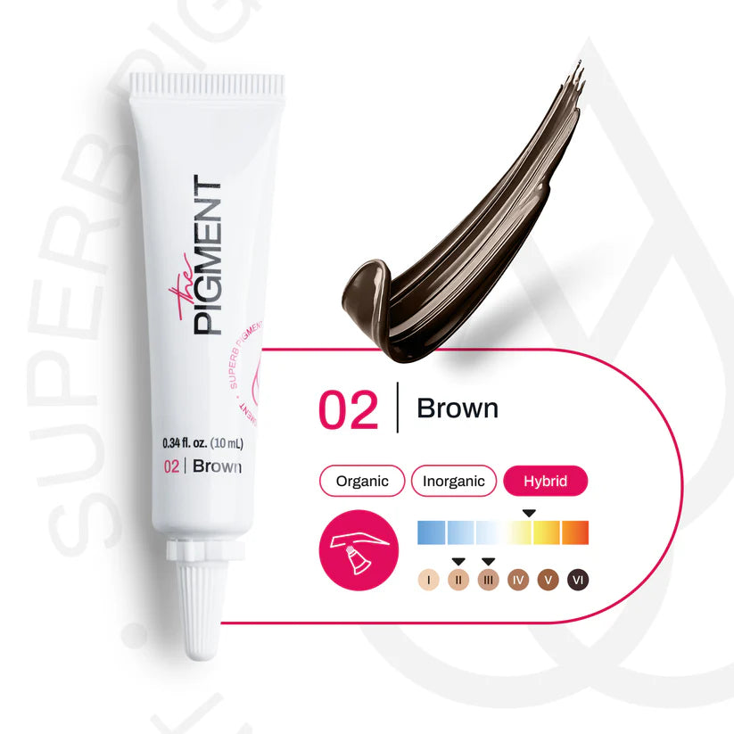 Hibridni pigment Brown 2 s toplom podlogom