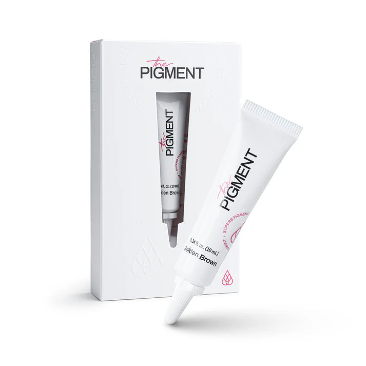 Pigment za microblading The Pigment Goldenbrown – detalj pakiranja


