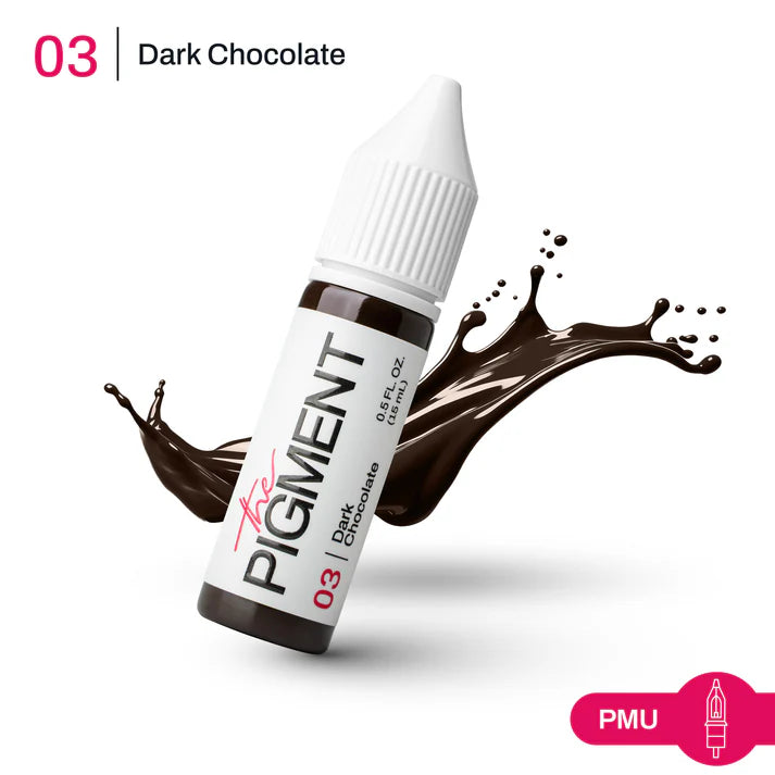 Hibridni pigment The Pigment 03 Dark Chocolate za eyeliner i obrve
