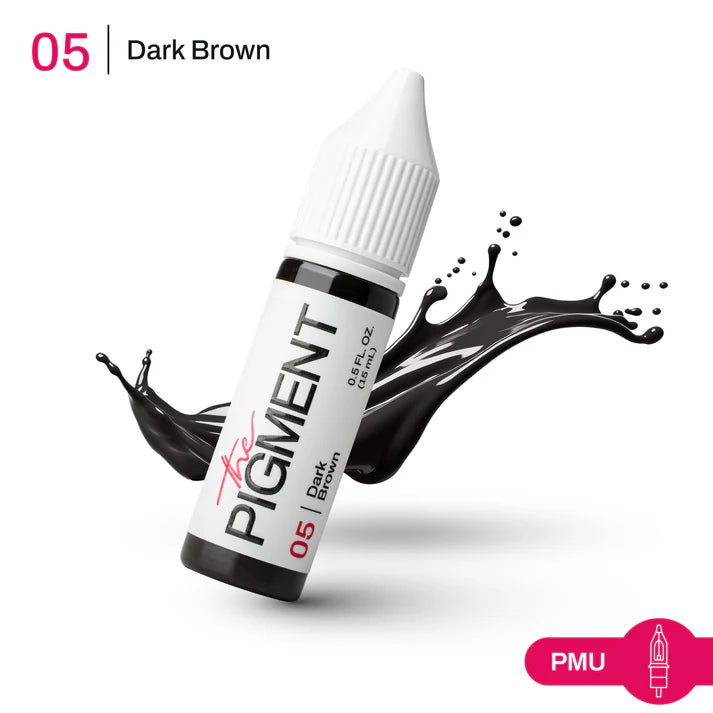 Pigment za obrve i eyeliner 05 Dark Brown – The Pigment Hrvatska