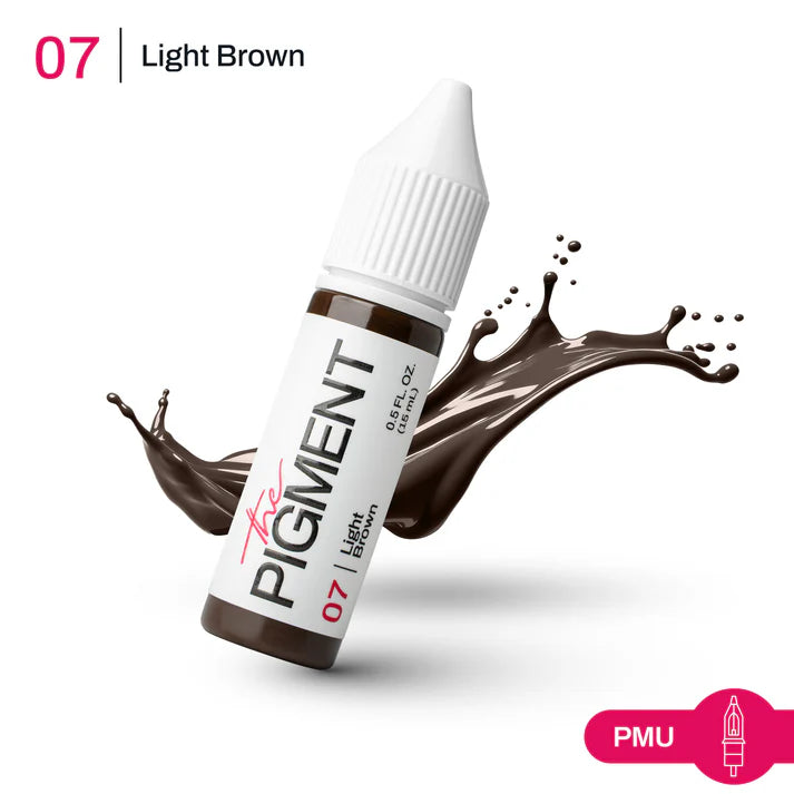 07 Light Brown pigment za obrve – The Pigment Hrvatska