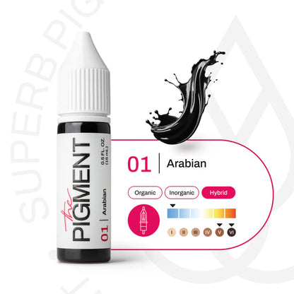 The Pigment 01 Arabian pigment – prikladan za powder brows