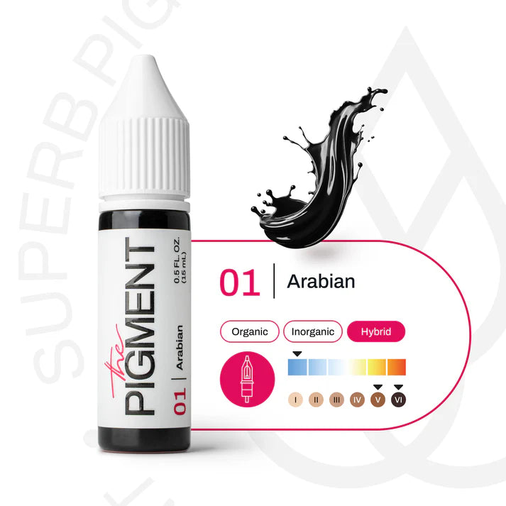 The Pigment 01 Arabian pigment – prikladan za powder brows