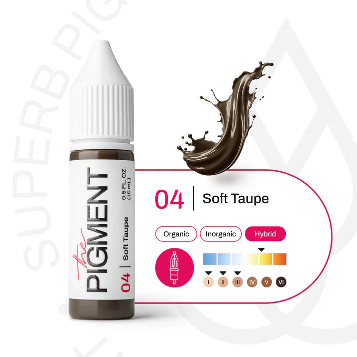 04 Soft Taupe pigment – za prirodan izgled i hladniji efekt obrva