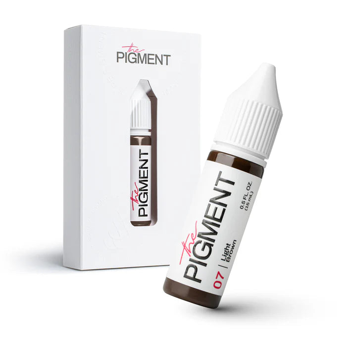 The Pigment 07 Light Brown pigment za obrve – pakiranje 15 ml
