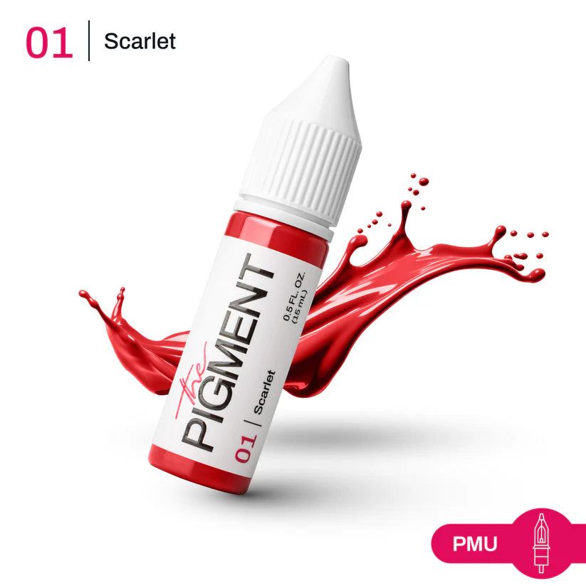 The Pigment 01 Scarlet pigment za usne – 15ml