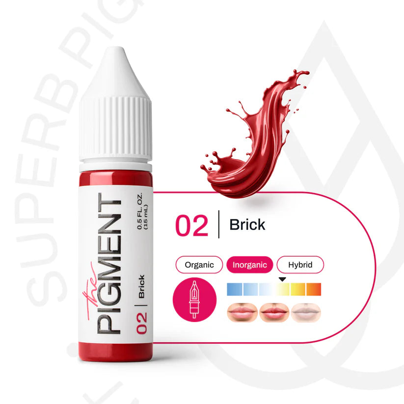 02 Brick – The Pigment profesionalni pigment za usne