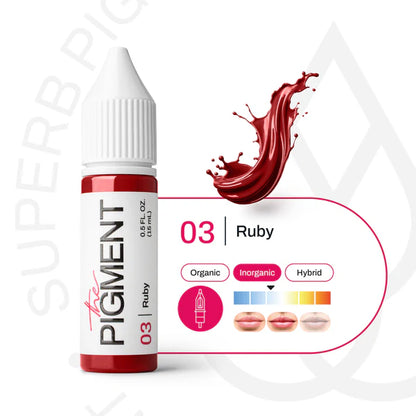 03 Ruby – The Pigment profesionalni pigment za usne