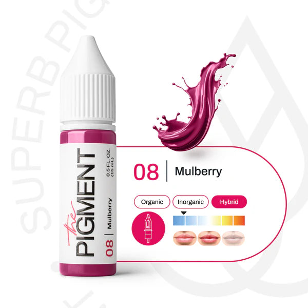 Profesionalni pigment za usne 08 Mulberry – The Pigment Hrvatska