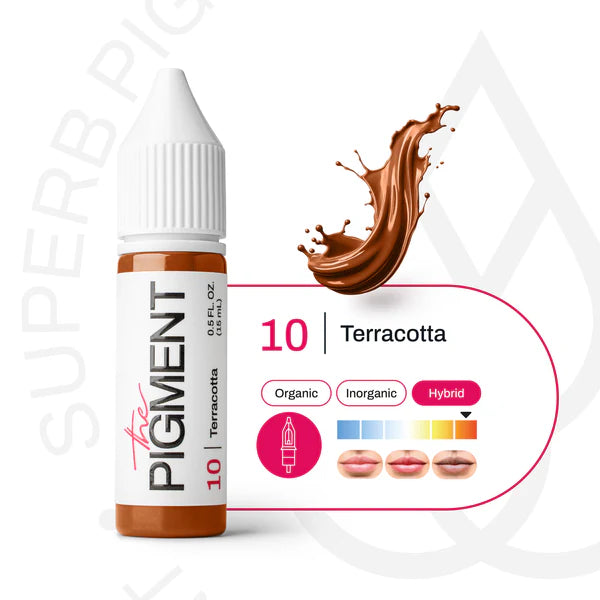 Profesionalni pigment za usne 10 Terracotta – The Pigment Hrvatska