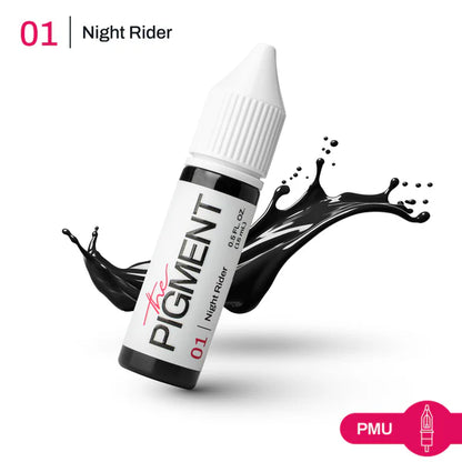 The Pigment 01 Night Rider pigment za eyeliner – 15ml
