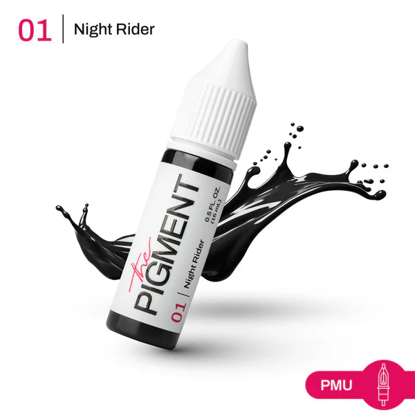 The Pigment 01 Night Rider pigment za eyeliner – 15ml