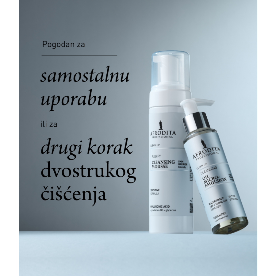 AFRODITA CLEAN UP MOUSSE PJENA ZA ČIŠĆENJE (200ml)