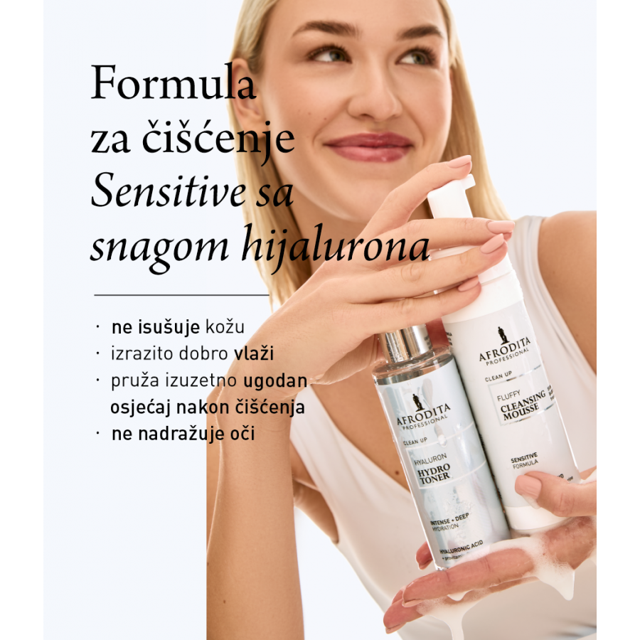 AFRODITA CLEAN UP MOUSSE PJENA ZA ČIŠĆENJE (200ml)