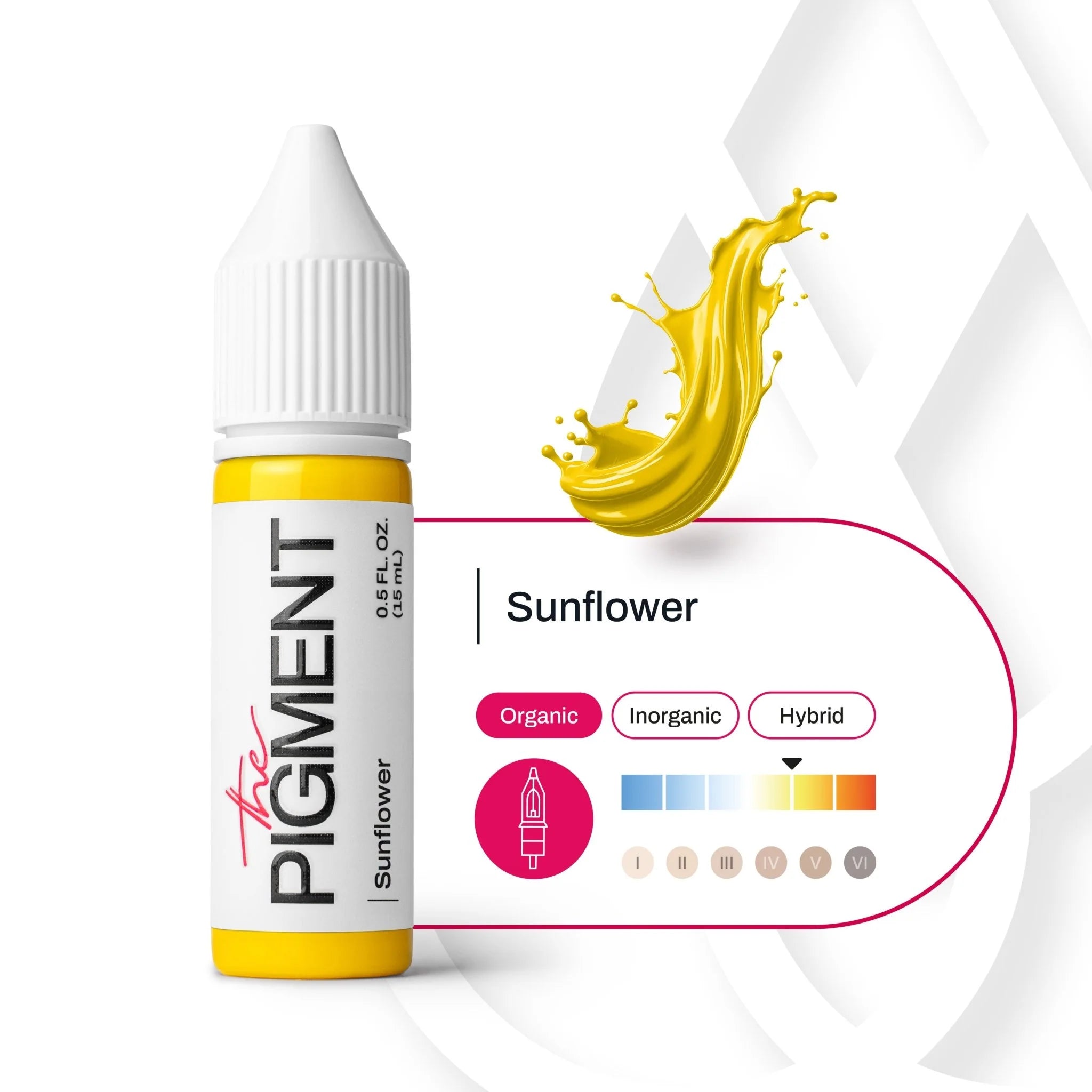 Korektivni pigment Sunflower za obrve i usne – The Pigment