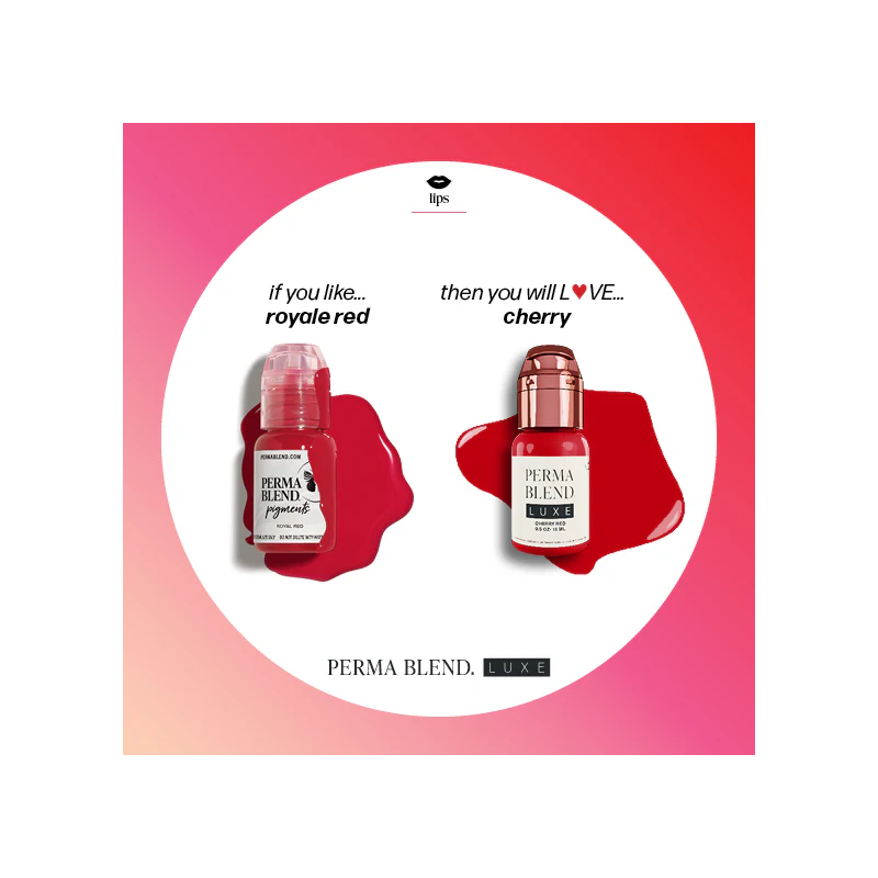 Pakiranje artikla PERMA BLEND LUXE - CHERRY RED 15ML (REACH) za webshop
