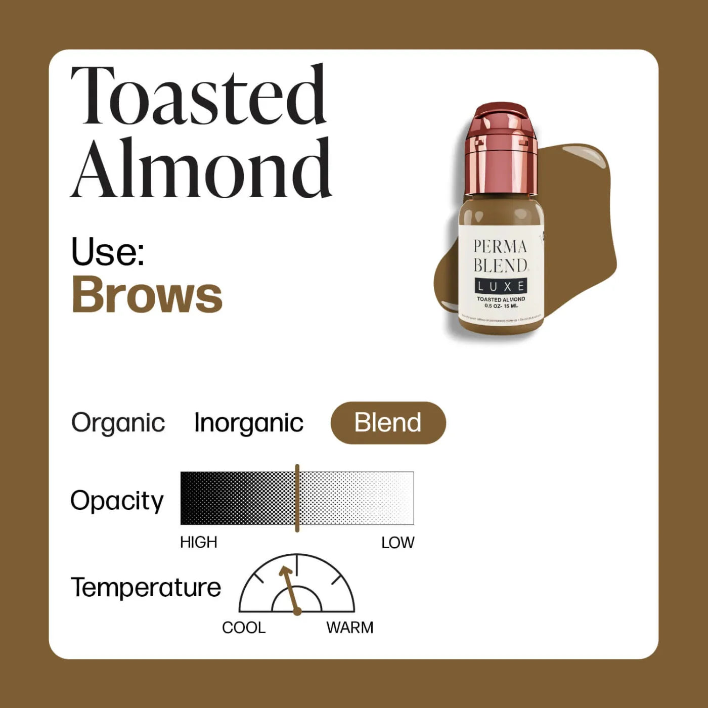 PERMA BLEND LUXE - TOASTED ALMOND 15ML (REACH) - COMING SOON