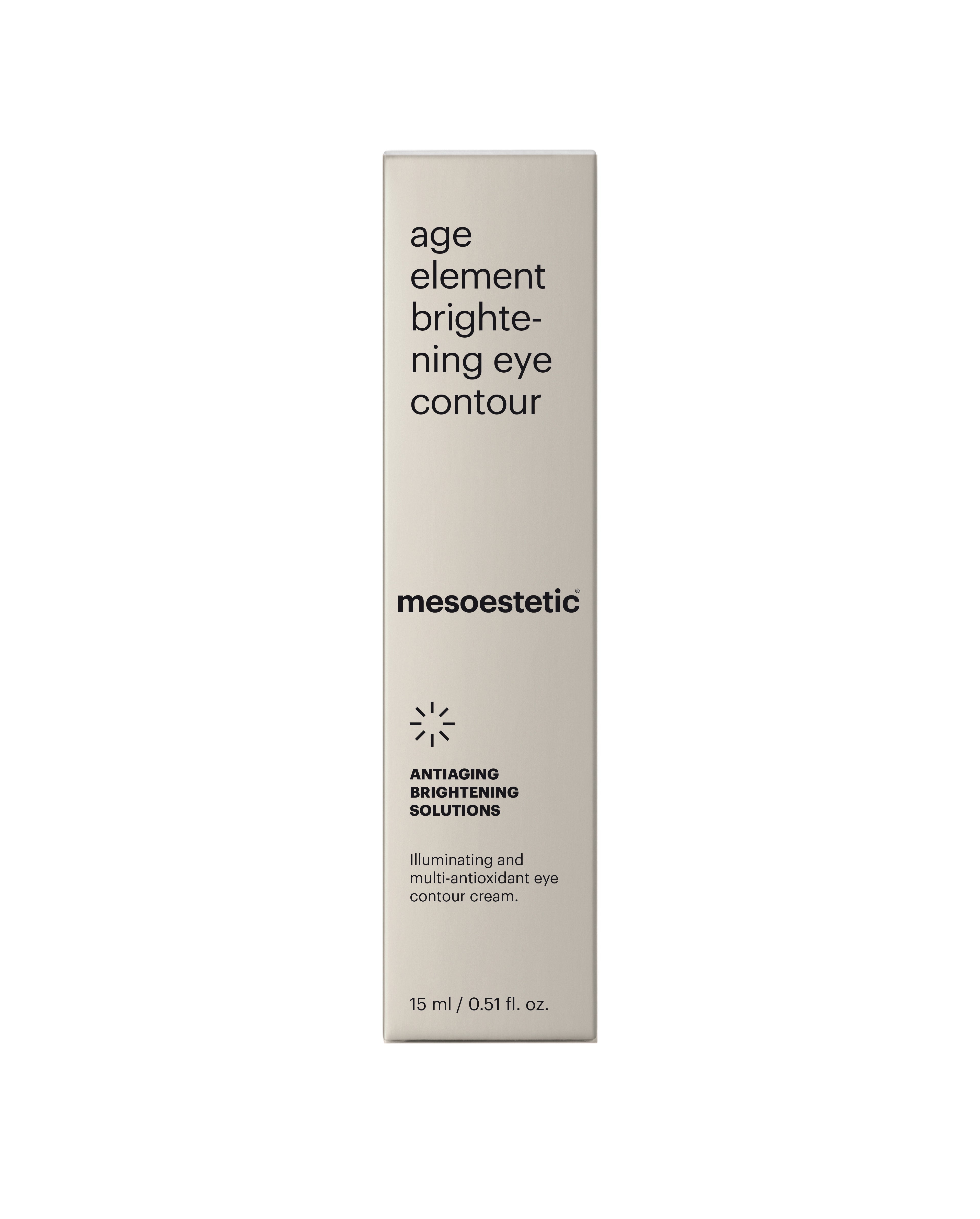mesoesthetic age element brightening eye contour